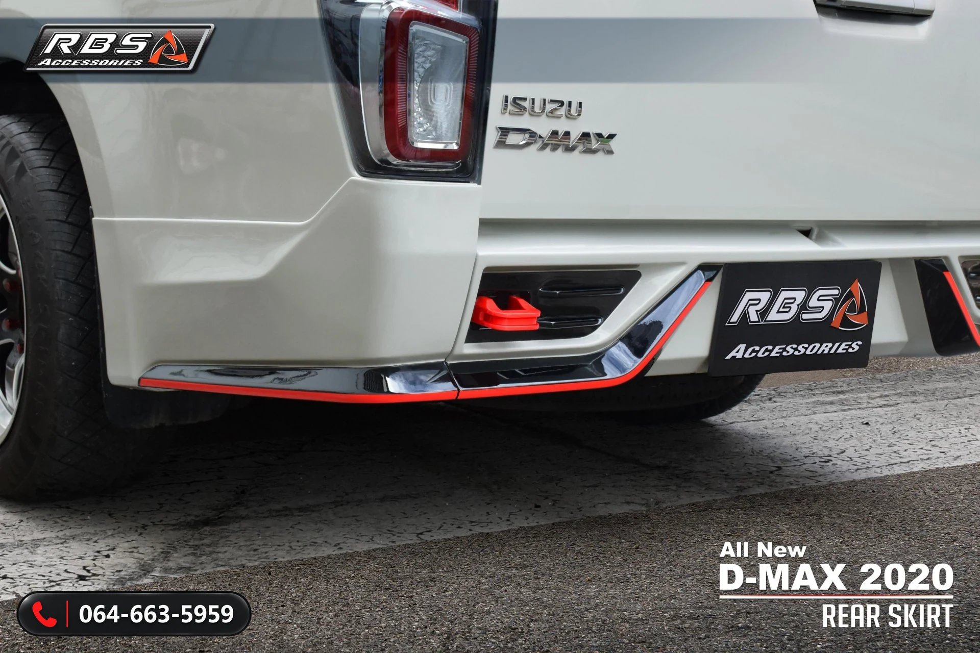 ชุดแต่ง ISUZU D-MAX 2020 รุ่นเตี้ย CAB 4 RBS ภาพ 5