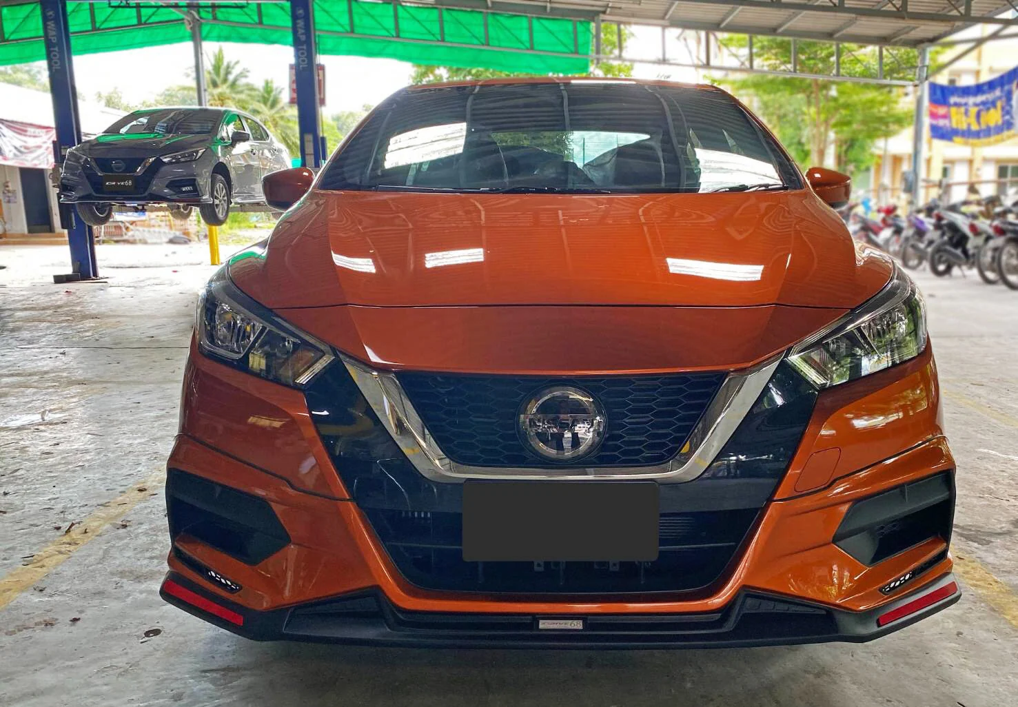 รูปชุดแต่ง ชุดแต่ง Nissan Almera 2019 2022 Drive 68 ภาพที่ 11