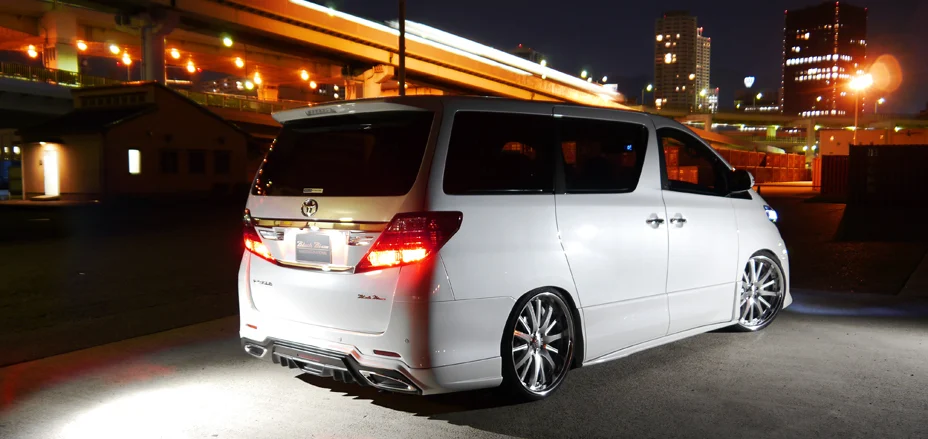 ชุดแต่ง TOYOTA ALPHARD WALD Japan สปอร์ตไลน์ แบล็กไบซัน เอดิชัน COMBINATION KIT ภาพ 18