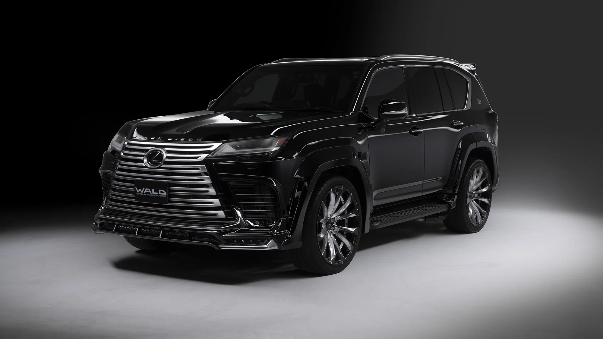 ชุดแต่ง LEXUS LX600/700h WALD Japan สปอร์ตไลน์ แบล็กไบซัน เอดิชัน ภาพ 15