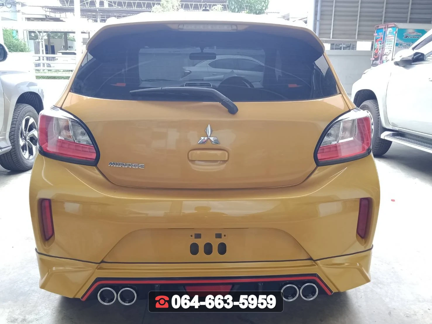 ชุดแต่ง MITSUBISHI Mirage 2020 V.2 RiderM ภาพ 4