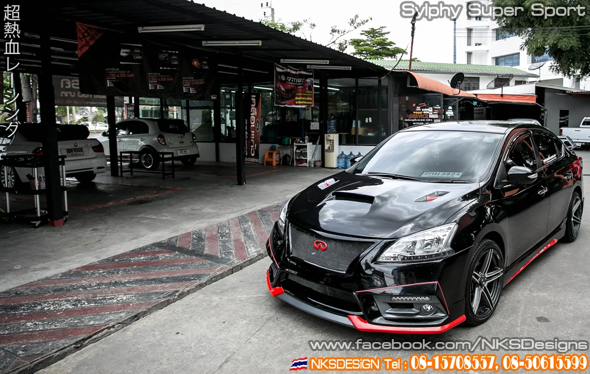 รูปชุดแต่ง ชุดแต่ง Nissan Sylphy Sentra NKS ภาพที่ 15