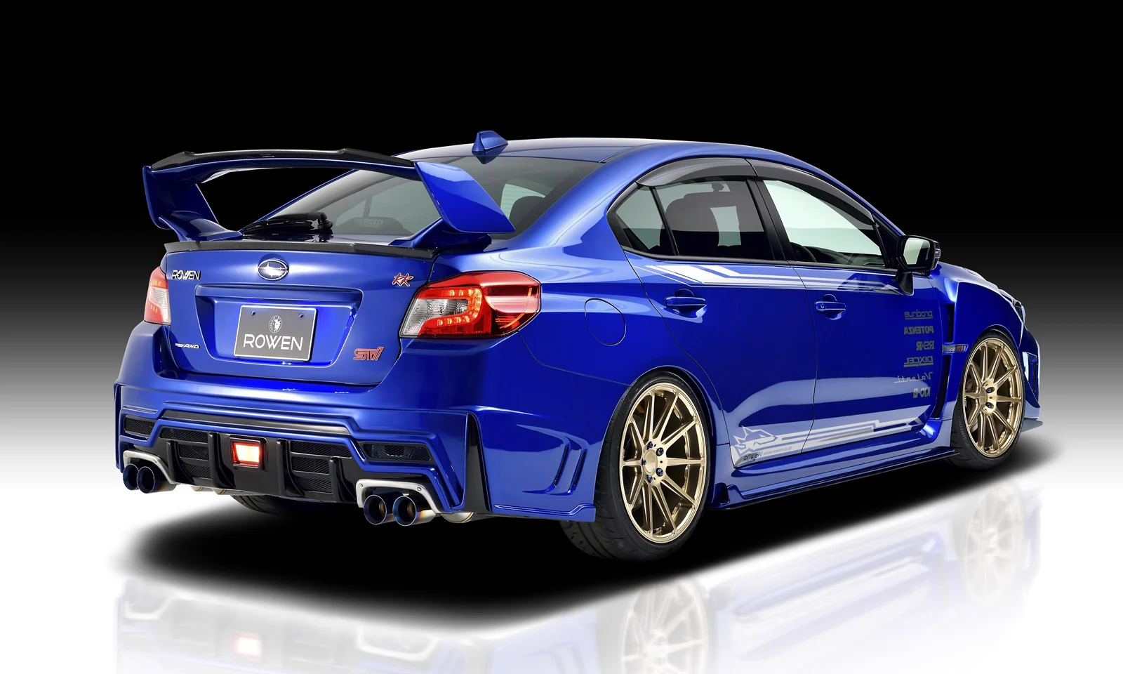 รูปชุดแต่ง ชุดแต่ง Subaru Impreza VAB 2014 2024 Rowen WRX STi 2014 2017 ภาพที่ 4