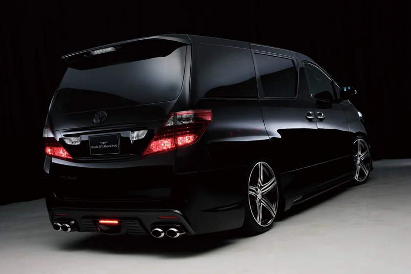 ชุดแต่ง TOYOTA ALPHARD WALD Japan สปอร์ตไลน์ แบล็กไบซัน เอดิชัน ภาพ 10