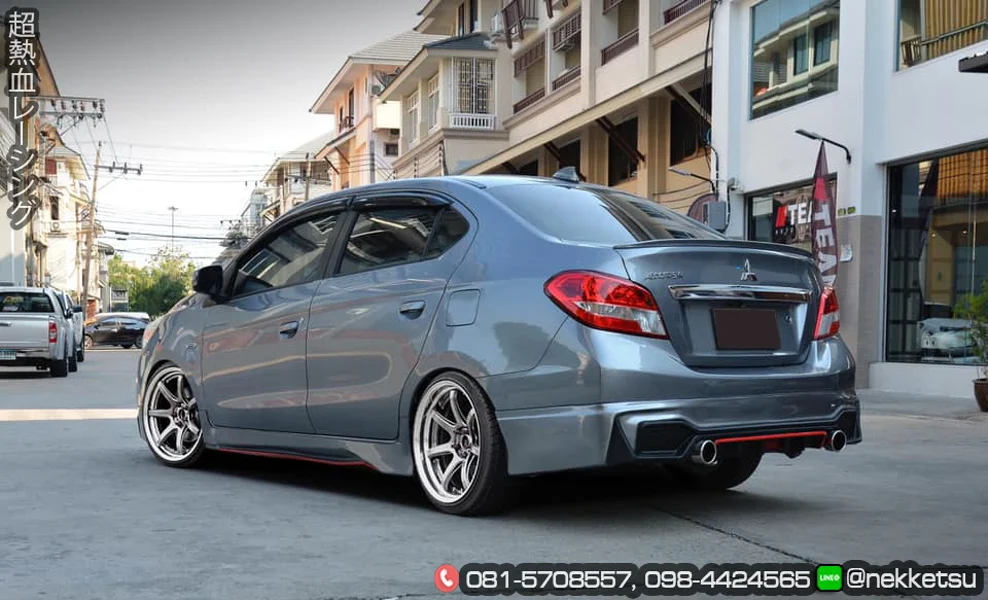 รูปชุดแต่ง ชุดแต่ง Mitsubishi Attrage RedLine V2 ภาพที่ 2