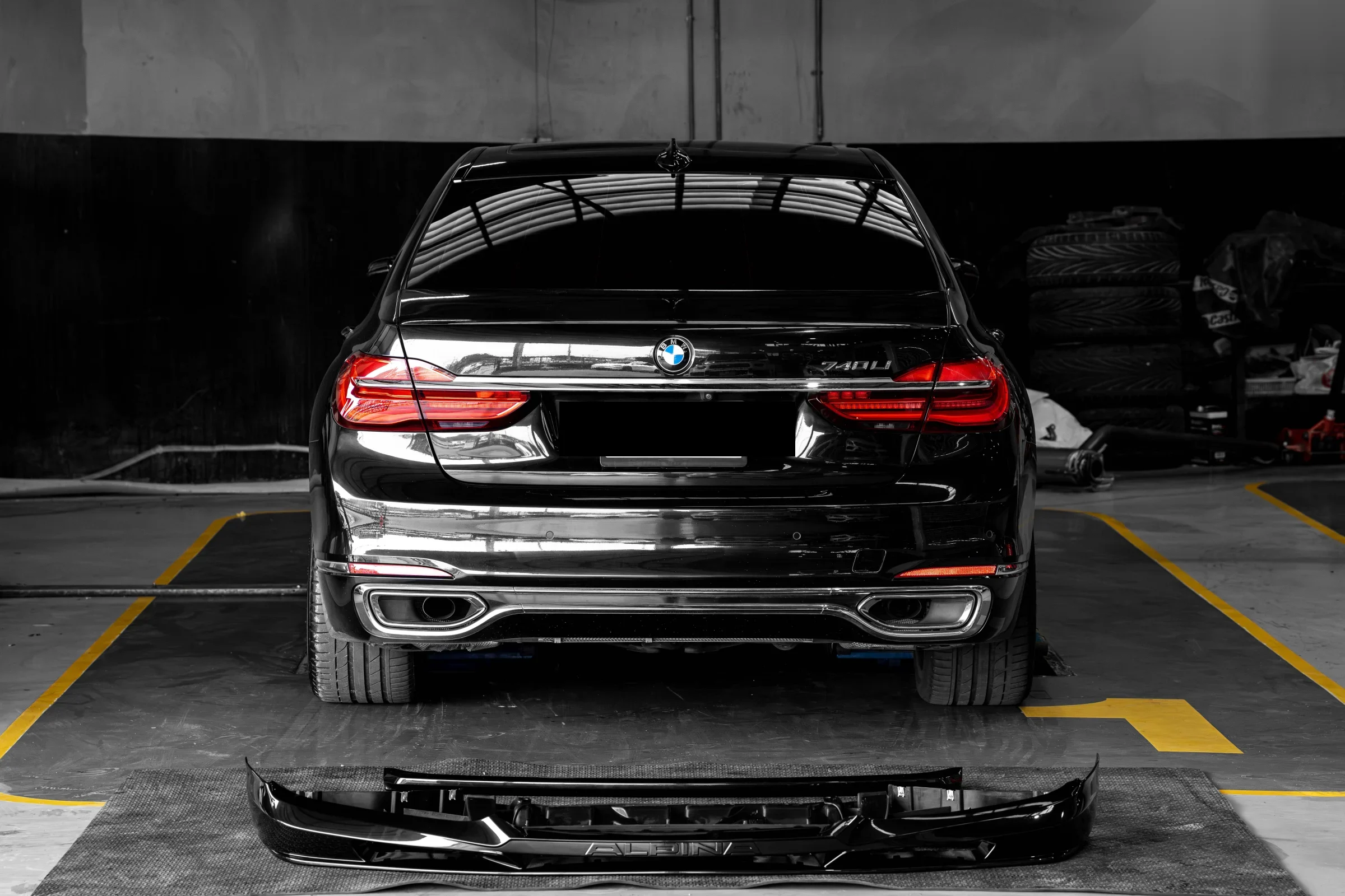 ชุดแต่ง BMW G11 / G12 BMW G12 7-Series x Alpina สปอยเลอร์หน้า & Trunk สปอยเลอร์ Prodrive Shop ภาพ 10