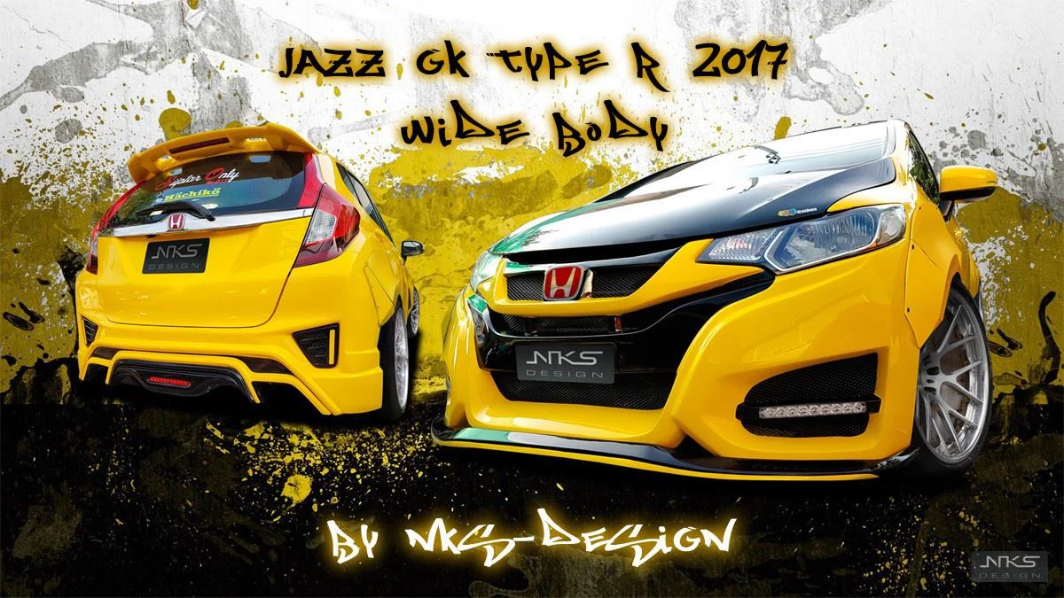รูปชุดแต่ง ชุดแต่ง Honda Jazz GK 2014 2019 Type R 2015 ภาพที่ 21