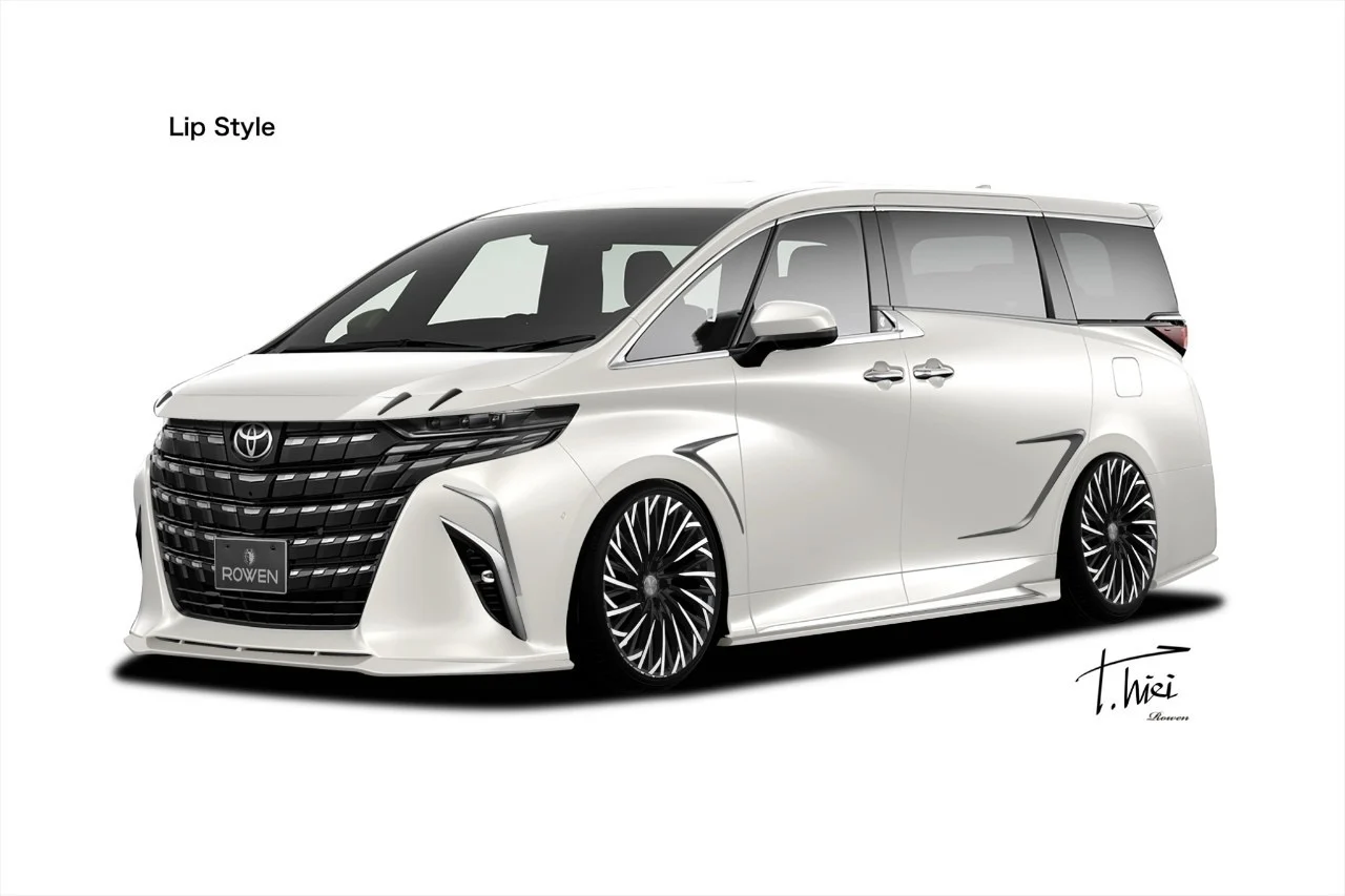 ชุดแต่ง TOYOTA 40ALPHARD Executive Lounge/Z ** Lip style AAHH4#W/AGH4#W 2023/6- Rowen Japan ภาพ 14