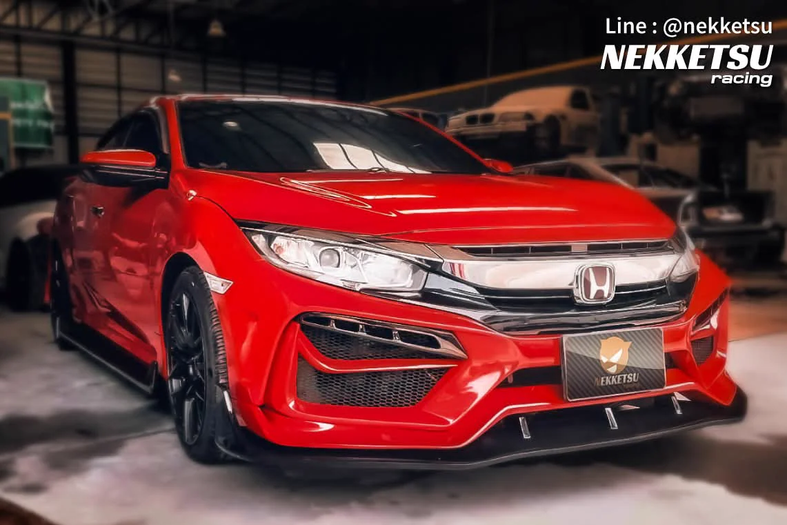 รูปชุดแต่ง ชุดแต่ง Honda Civic FC 16 21 Type MC 2022 ไม่ใส่โป่งเย็บ ภาพที่ 3