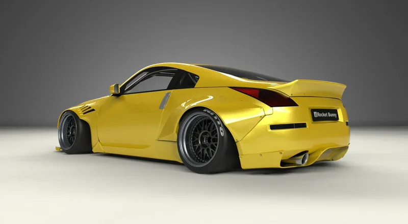 สปอยเลอร์ทรง Duck Tail (ชิ้นแยก) - V1.0 NISSAN 350Z [Z33] Rocket Bunny Racing ภาพสินค้าที่เลือก