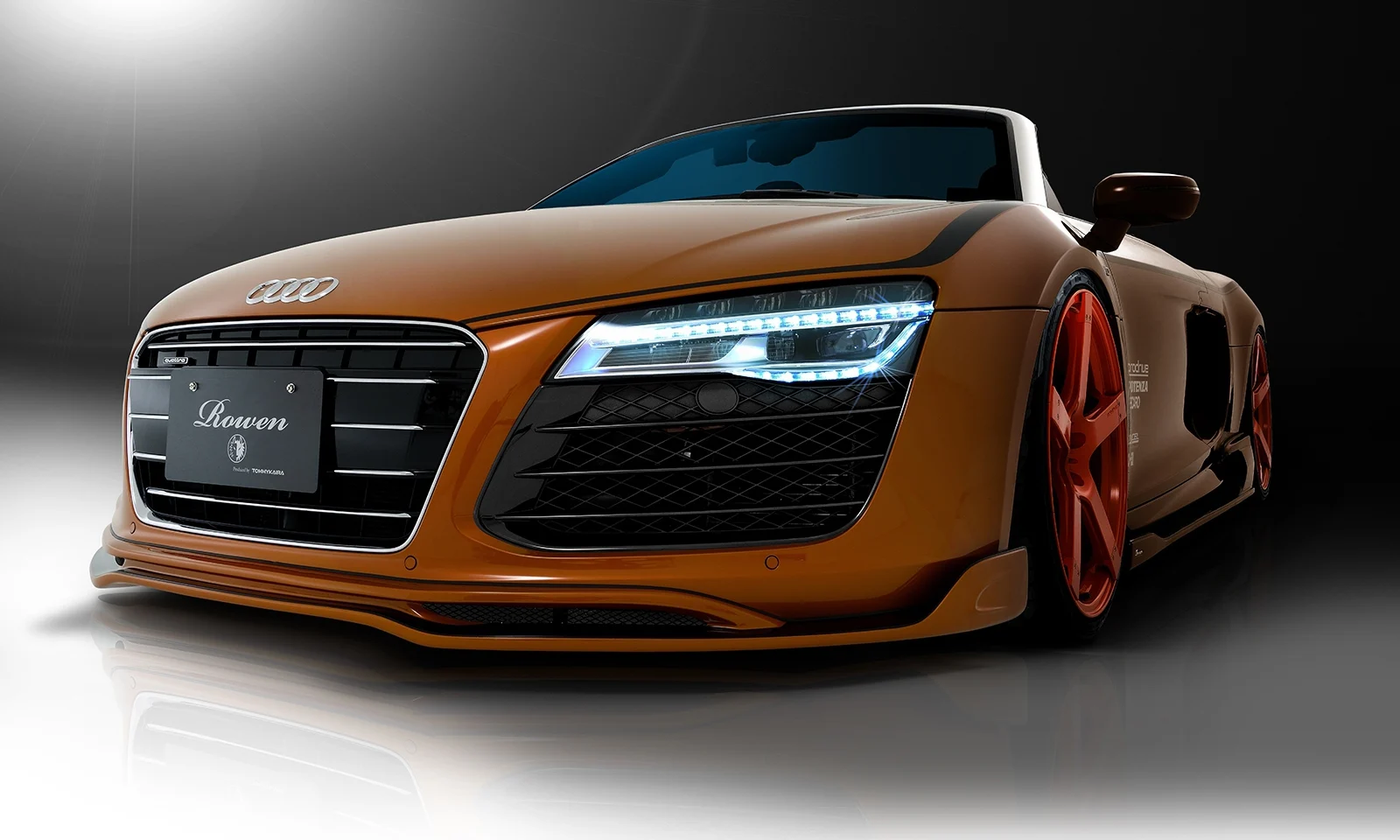 ชุดแต่ง Audi R8 Spyder/Coupe facelift 5.2(V10) 42CTYF 2013.04~2016.06 Rowen Japan ภาพ 7