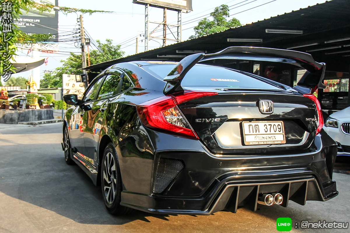 รูปชุดแต่ง ชุดแต่ง Honda Civic FC 16 21 Type X ธรรมดา V2 ภาพที่ 2