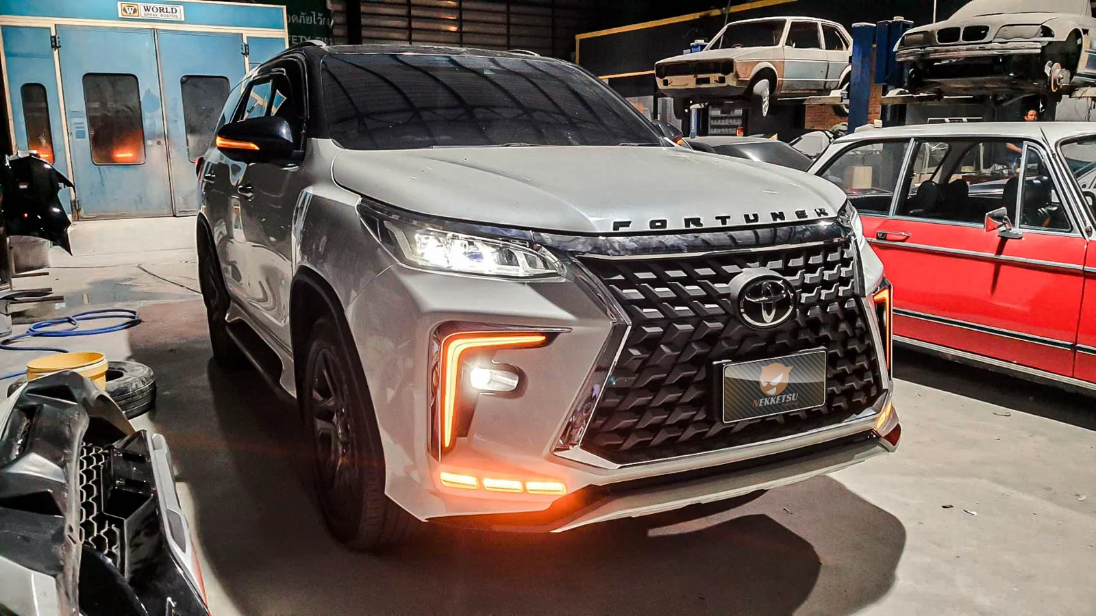 รูปชุดแต่ง ชุดแต่ง Toyota Fortuner 2020 2024 Lexus V.4 ภาพที่ 4