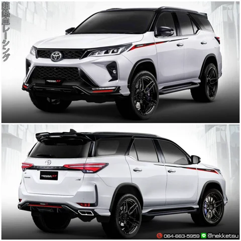 ชุดแต่ง Toyota Fortuner 2020 2024 Drive 68 Vazooma XT – ภาพที่ 7