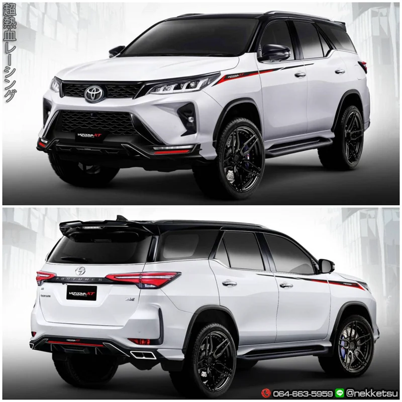 รูปชุดแต่ง ชุดแต่ง Toyota Fortuner 2020 2024 Drive 68 Vazooma XT ภาพที่ 1