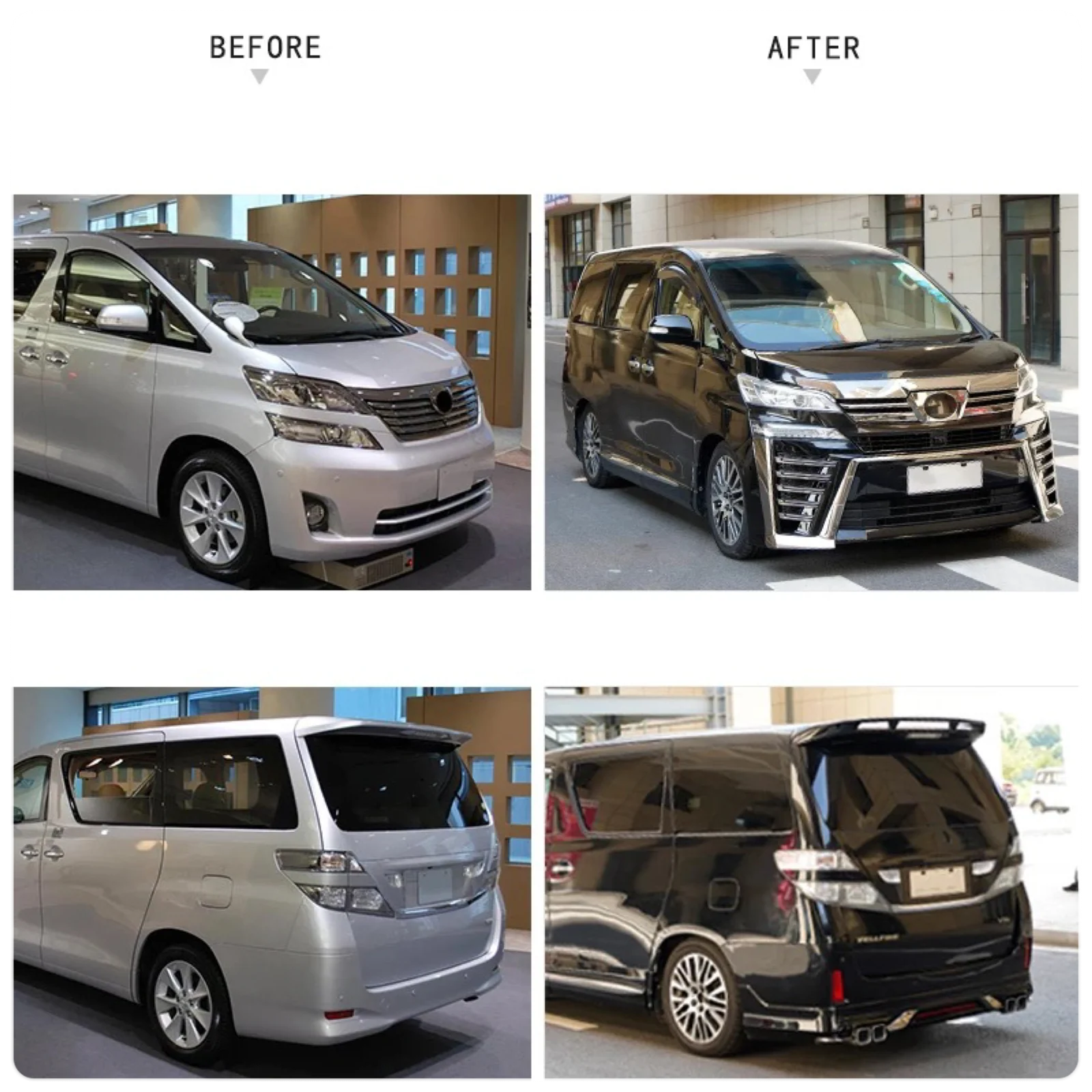 รูปชุดแต่ง ชุดแต่ง Toyota Vellfire20 2011 2014 เปลี่ยนหน้าเป็น 2020 ภาพที่ 2