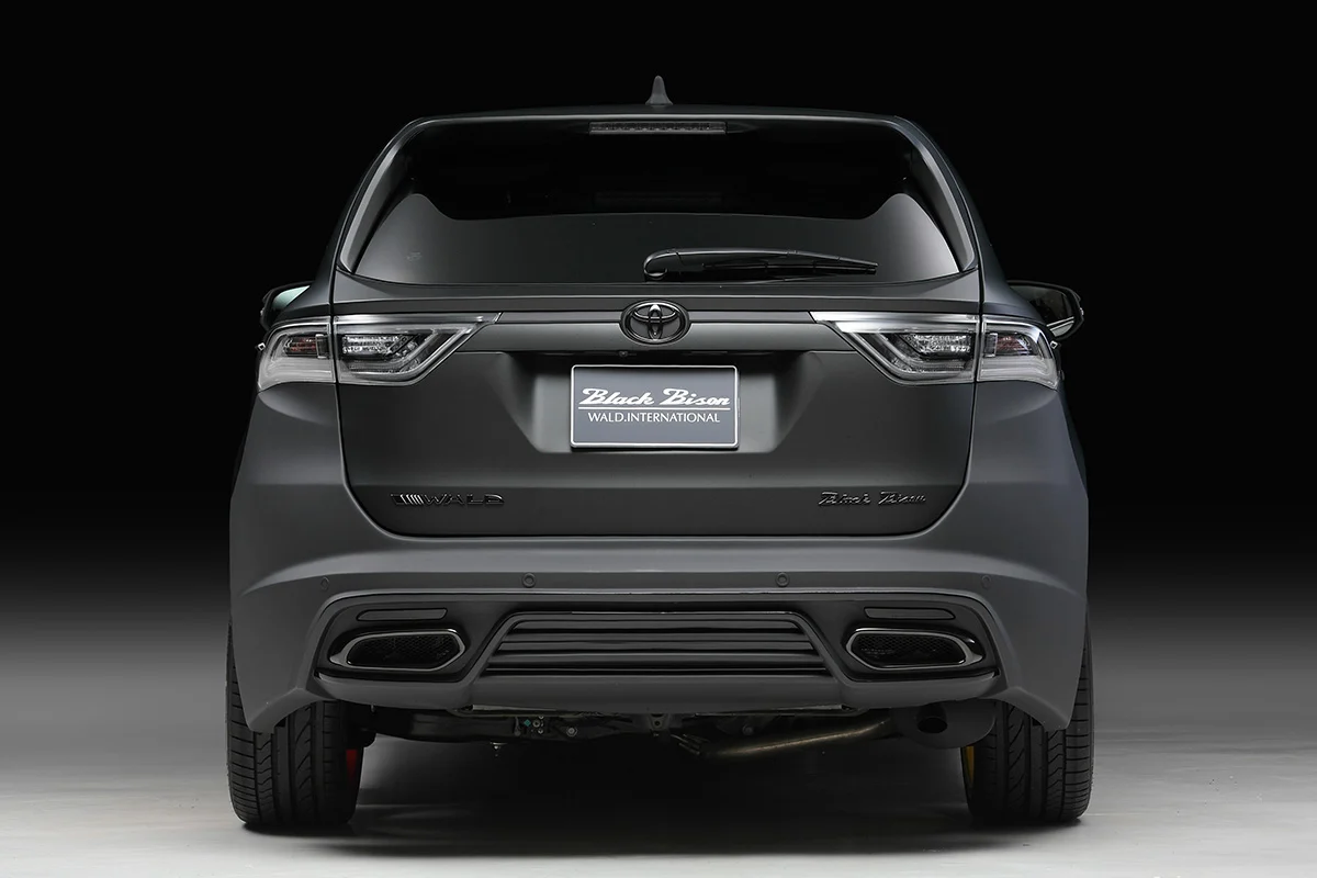 ชุดแต่ง TOYOTA HARRIER WALD Japan สปอร์ตไลน์ แบล็กไบซัน เอดิชัน ภาพ 12