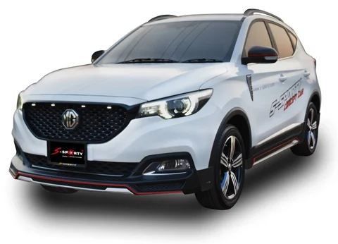 ชุดแต่ง MG ZS 2018 – SPORT 1 ภาพรถเต็มคันมุมหน้าจากต้นทาง S-Sporty