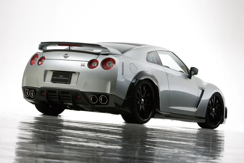 ชุดแต่ง NISSAN GT-R WALD Japan สปอร์ตไลน์ แบล็กไบซัน เอดิชัน ภาพ 18
