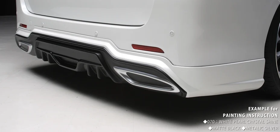 ชุดแต่ง TOYOTA ALPHARD WALD Japan สปอร์ตไลน์ แบล็กไบซัน เอดิชัน COMBINATION KIT ภาพ 14