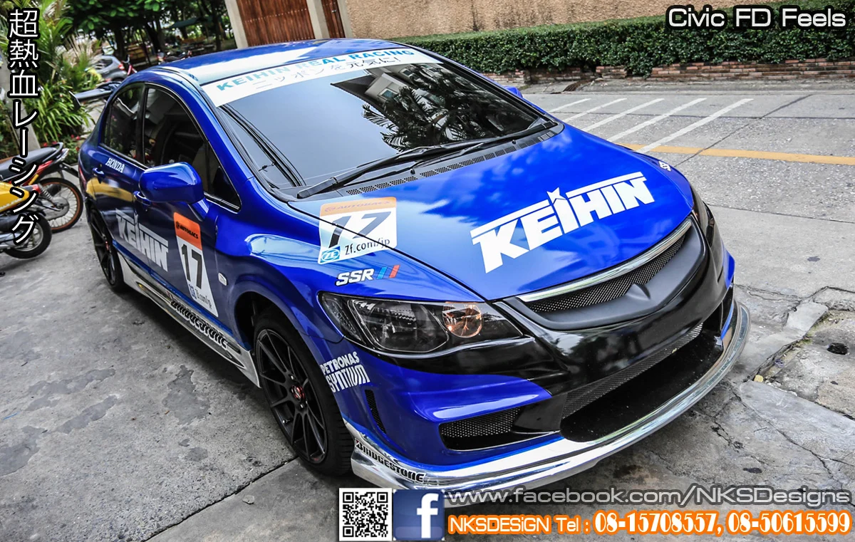 รูปชุดแต่ง ชุดแต่ง Honda Civic FD 06 11 Feels ภาพที่ 11