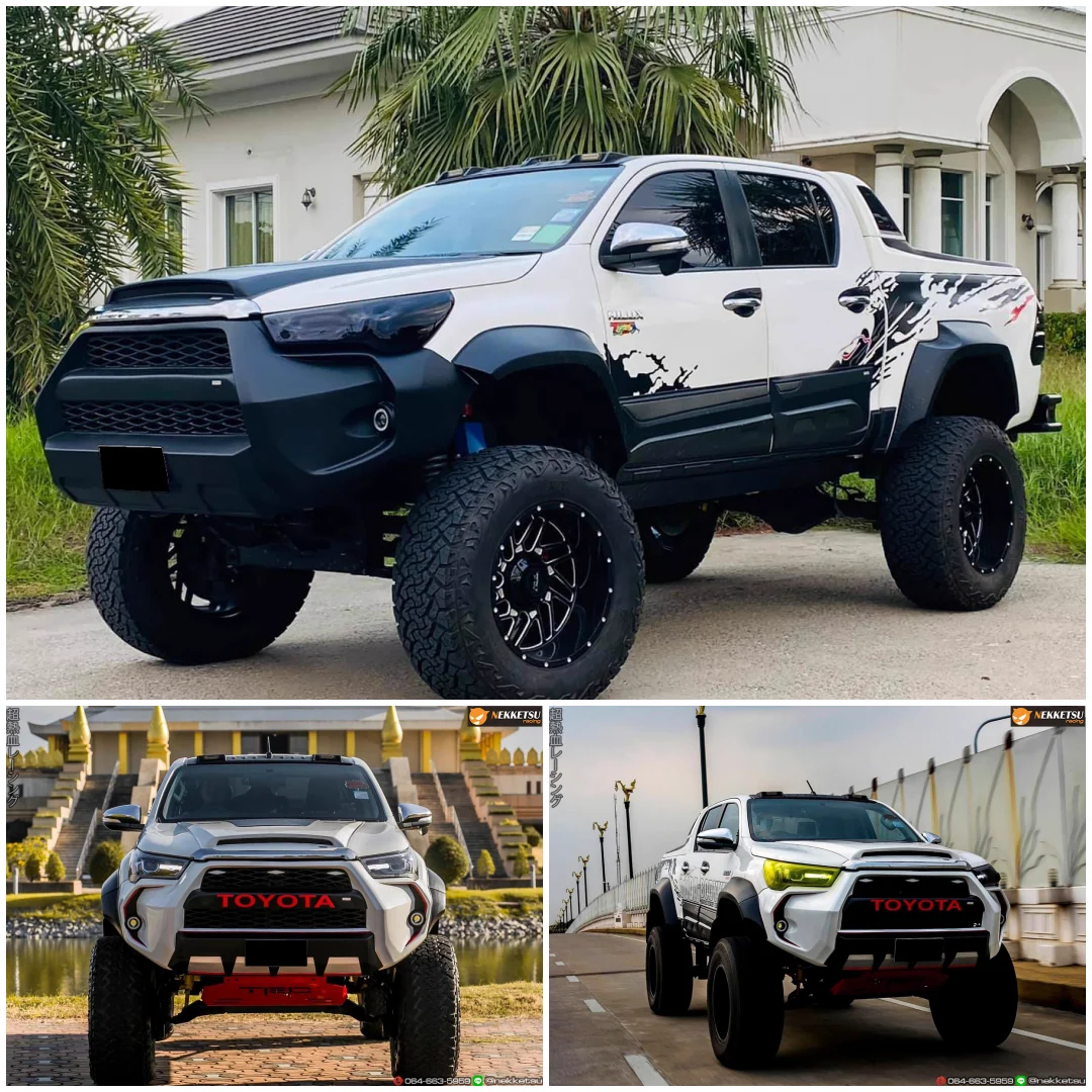 รูปชุดแต่ง ชุดแต่ง Toyota Hilux Revo 2020 2024 4x4 off road ภาพที่ 10
