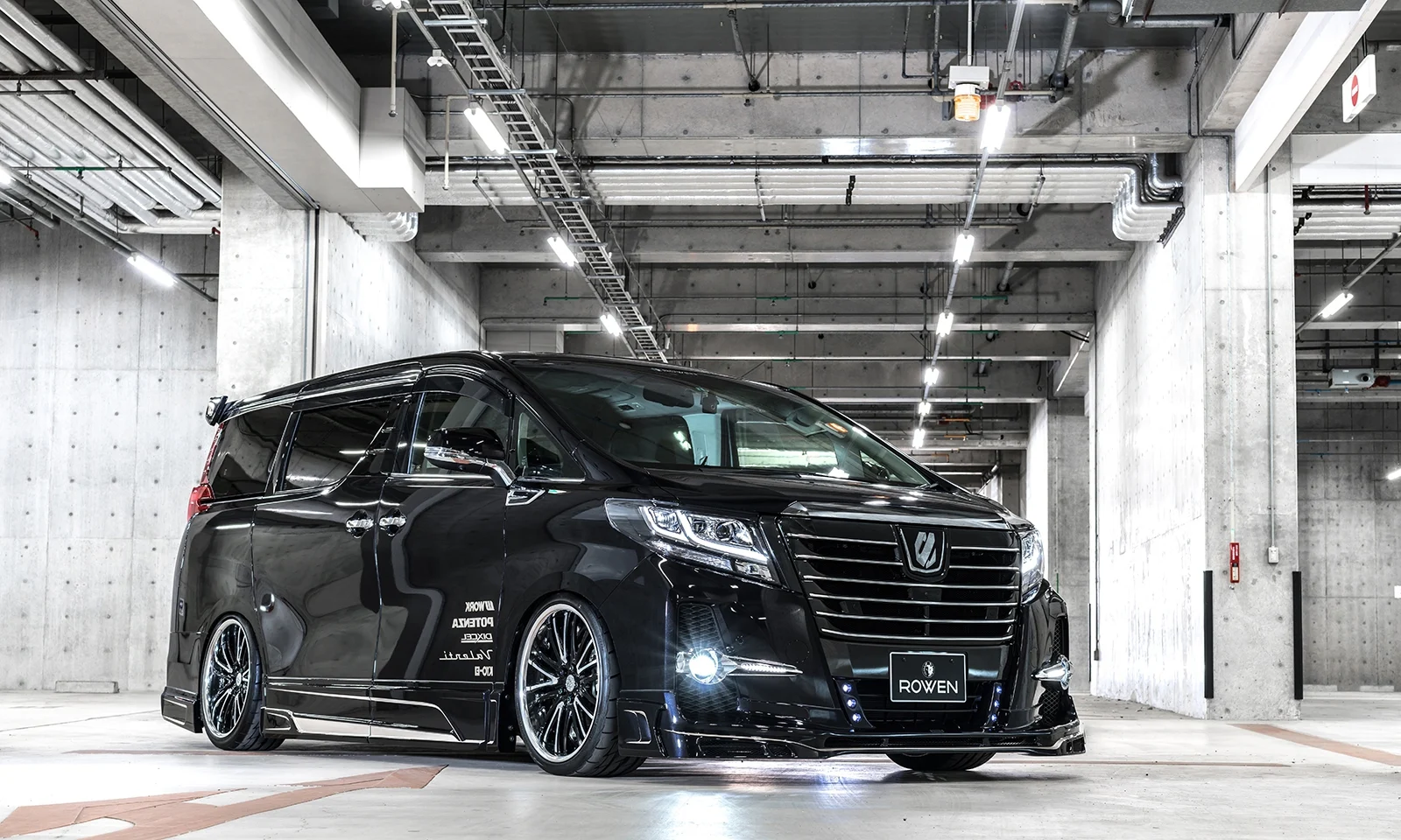 ชุดแต่ง TOYOTA 30 ALPHARD S-grade MODEL AGH3#W/GGH3#W/AYH30W 2015.1~2017.12 Rowen Japan ภาพ 11