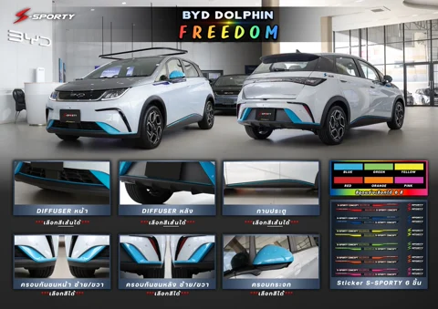 ชุดแต่ง BYD DOLPHIN – FREEDOM ภาพสินค้า 1