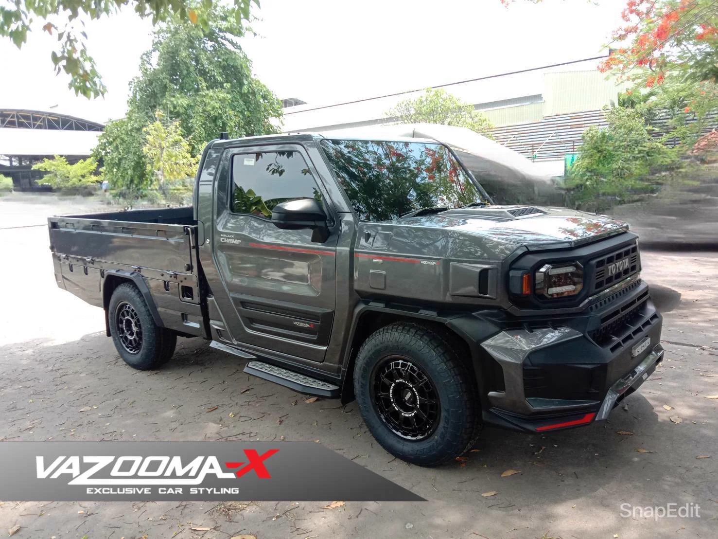 รูปชุดแต่ง ชุดแต่ง TOYOTA Hilux Champ 2024 Vazooma X ภาพที่ 5