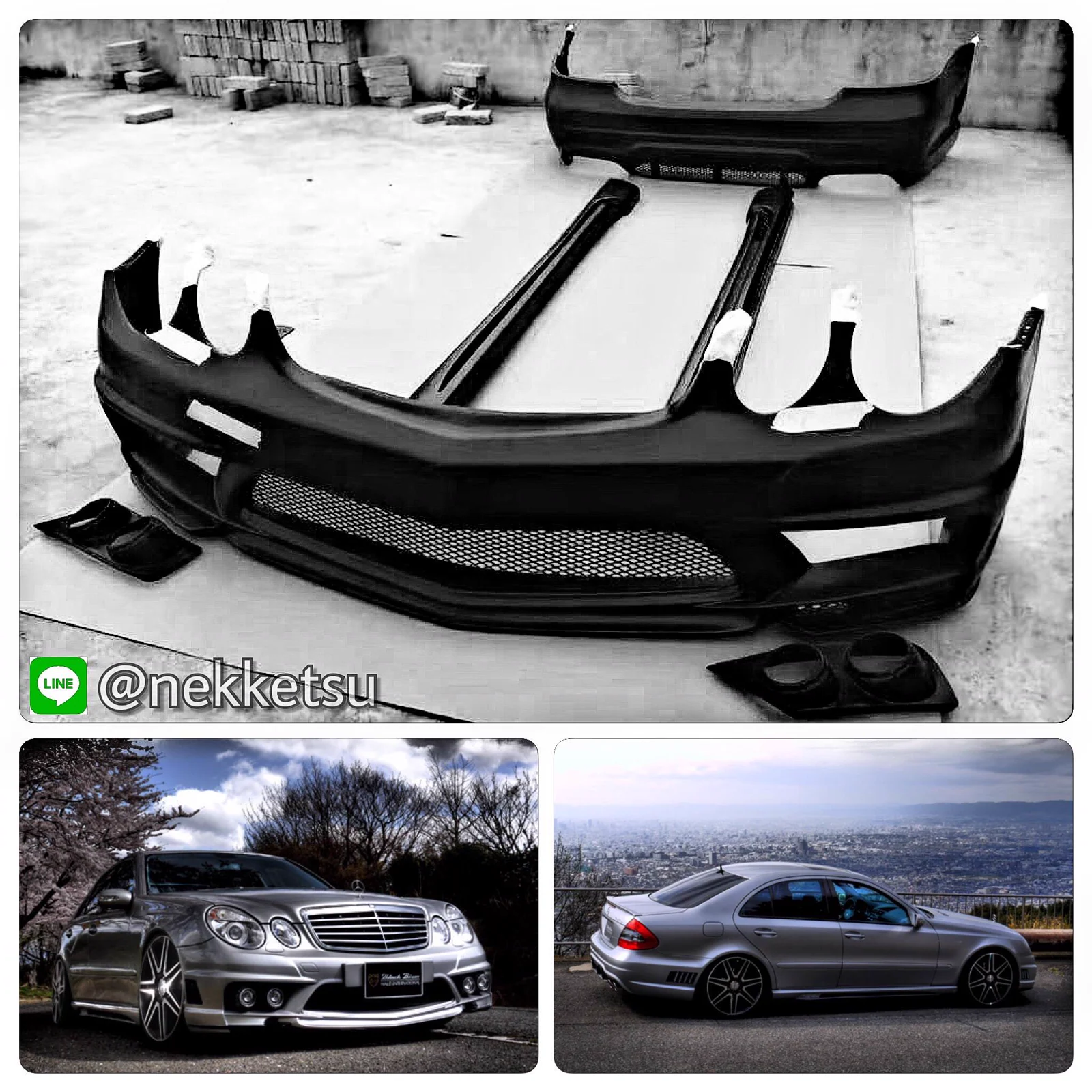 ชุดแต่ง Mercedes-Benz E Class W211 WALD