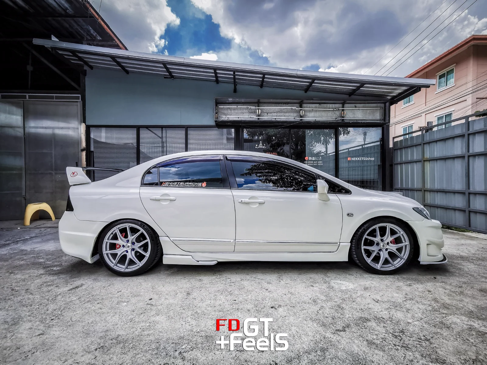 รูปชุดแต่ง ชุดแต่ง Honda Civic FD 06 11 GT ภาพที่ 10