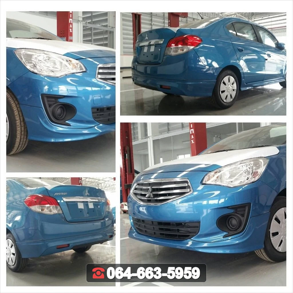 ชุดแต่ง MITSUBISHI Attrage 2012-2014 RiderM ภาพ 3