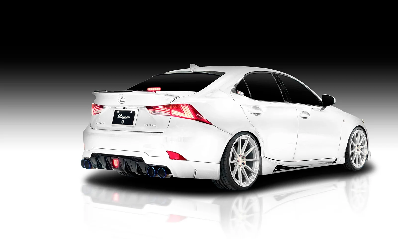 ชุดแต่ง LEXUS IS F-SPORT 350/300h/300/200t GSE3#/AVE3#/ASE30 2016.10~2020.11 Rowen Japan ภาพ 5