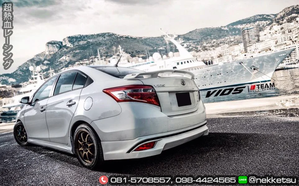 รูปชุดแต่ง ชุดแต่ง TOYOTA Vios 13 16 RedLine ภาพที่ 1
