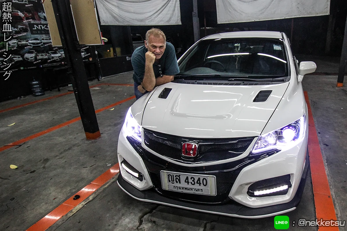 รูปชุดแต่ง ชุดแต่ง Honda Civic FD 06 11 Type R15 ภาพที่ 21