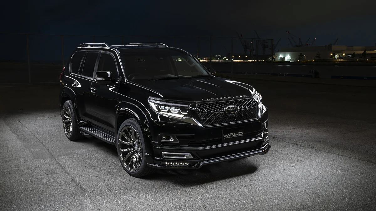 รูปชุดแต่ง ชุดแต่ง TOYOTA PRADO 2018 WALD Black Edition ภาพที่ 10