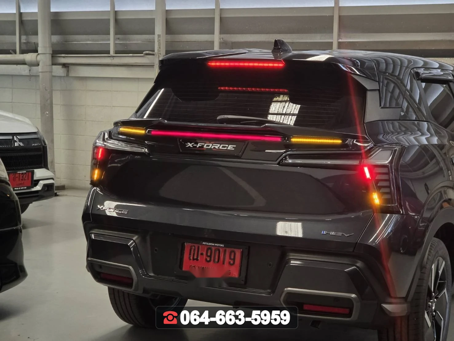ชุดแต่ง MITSUBISHI XFORCE คาดเอว Xforce v.2 ไฟเบรค-ไฟเลี้ยว RiderM ภาพ 3
