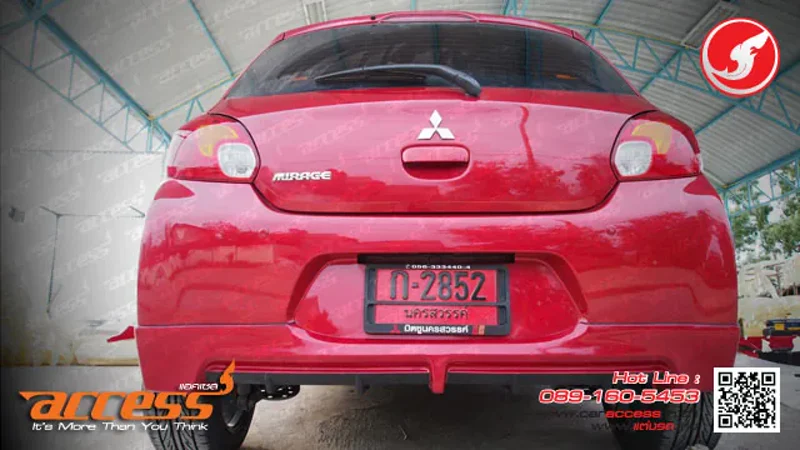 ชุดแต่งมิราจ 2013 Access Body kits - MITSUBISHI ชุดแต่งมิราจ 2013 Access Body kits ชุดแต่งรถ ภาพ 16