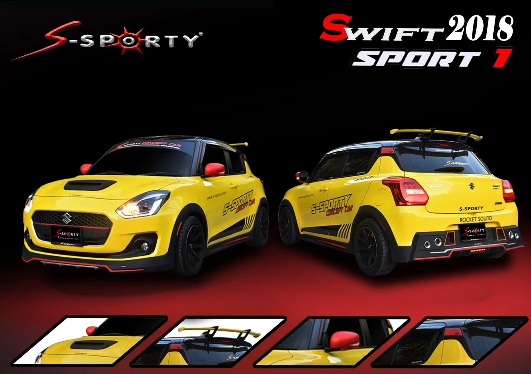 ชุดแต่ง SWITF 2018 – SPORT 1 ภาพสินค้า 1