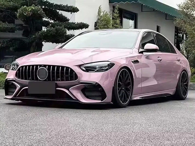 รูปชุดแต่ง ชุดแต่ง Mercedes-Benz C Class W206 2021 2024 C63 Front Skirt ภาพที่ 2
