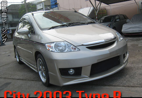 ชุดแต่ง Honda City 2003 ZX 03