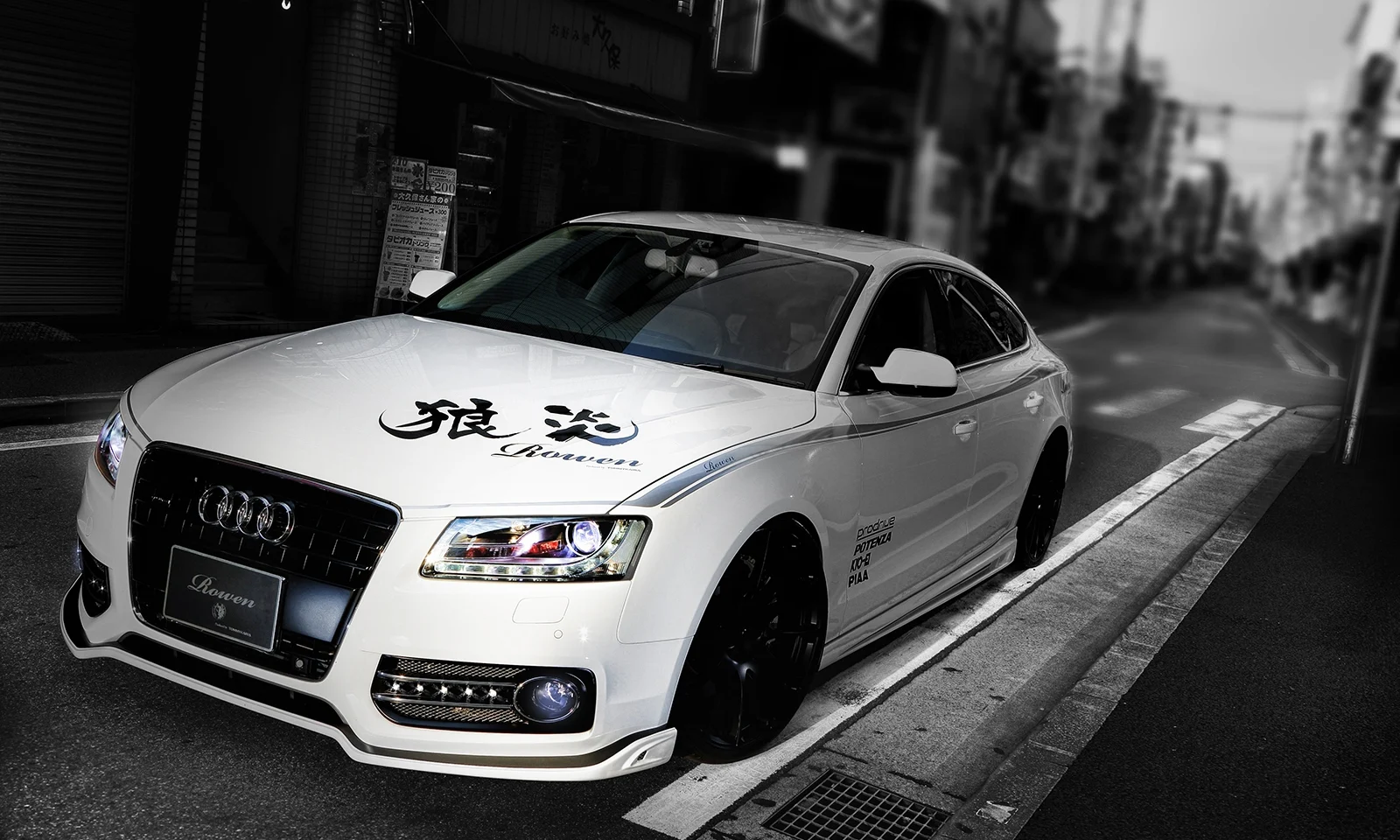 ชุดแต่ง Audi A5 SPORTBACK ABA-8T 2010.01~2011.12 Rowen Japan ภาพ 6