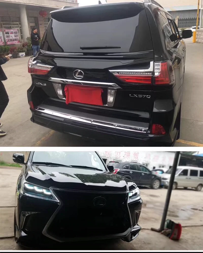 รูปชุดแต่ง ชุดแต่ง Lexus LX 570 แปลง 2008 เป็น 2018 TRD ภาพที่ 4