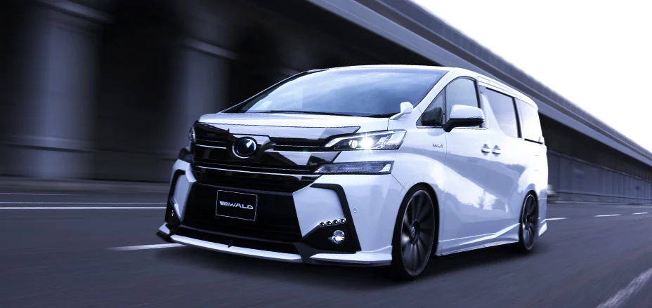 ชุดแต่ง TOYOTA VELLFIRE Z/ZA/ZR WALD Japan สปอร์ตไลน์ HALF TYPE ภาพ 22