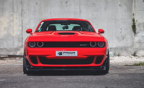 กันชนหน้าพร้อมลิ้นเสริม PD900HC Prior Design DODGE Challenger ภาพสินค้า 1