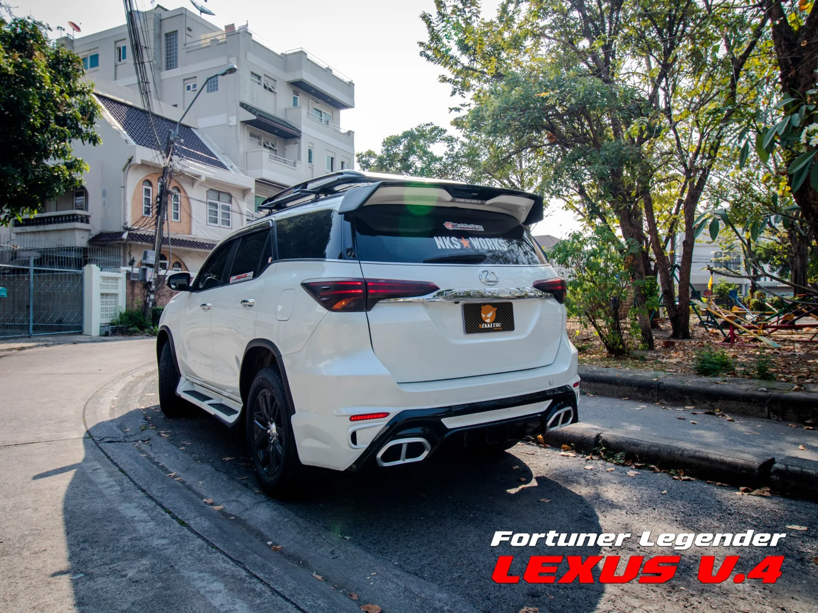 รูปชุดแต่ง ชุดแต่ง TOYOTA Fortuner 2020 2024 Lexus V.3 ภาพที่ 2