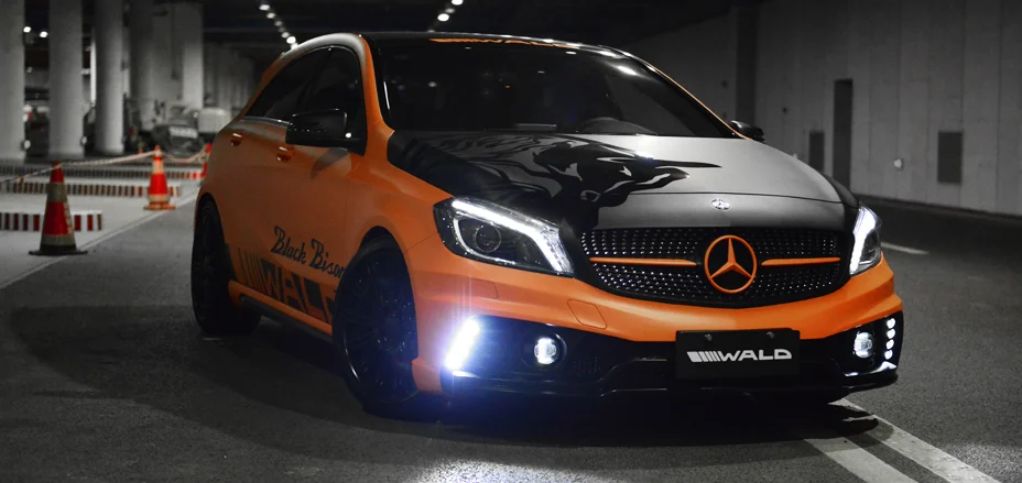 ชุดแต่ง MERCEDES-BENZ A-CLASS WALD Japan สปอร์ตไลน์ แบล็กไบซัน เอดิชัน ภาพ 21