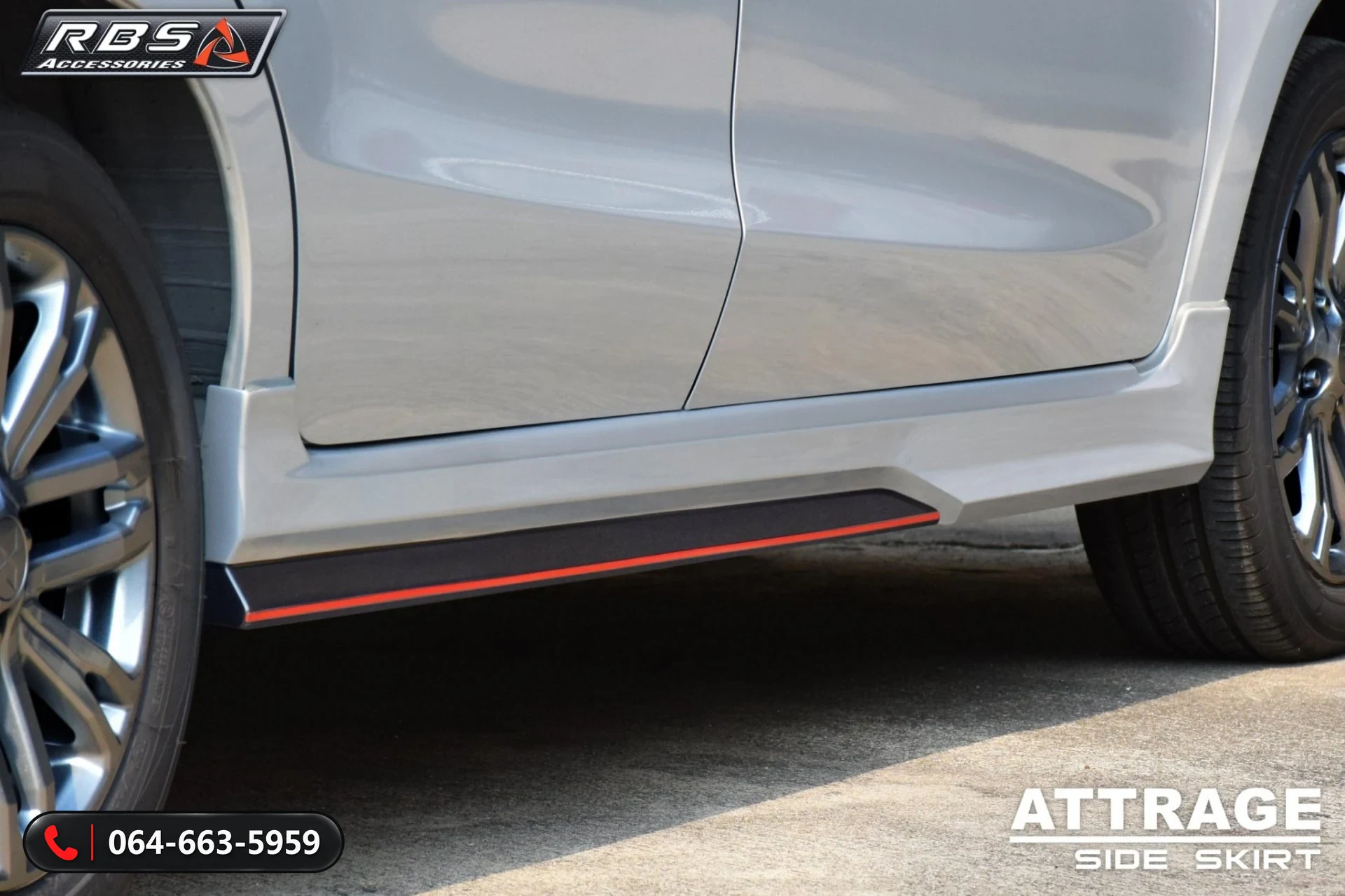 ชุดแต่ง MITSUBISHI ATTRAGE 2020 IDEO SPEED RBS ภาพ 10
