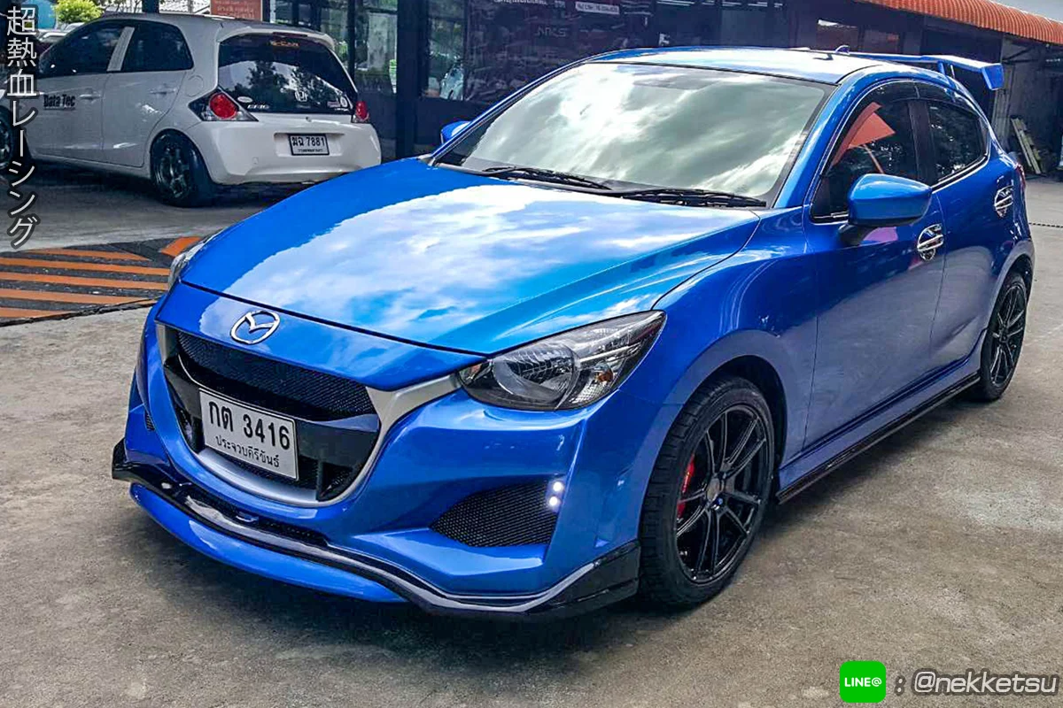 รูปชุดแต่ง ชุดแต่ง Mazda Mazda2 2015 2018 skyactiv GTR ภาพที่ 9