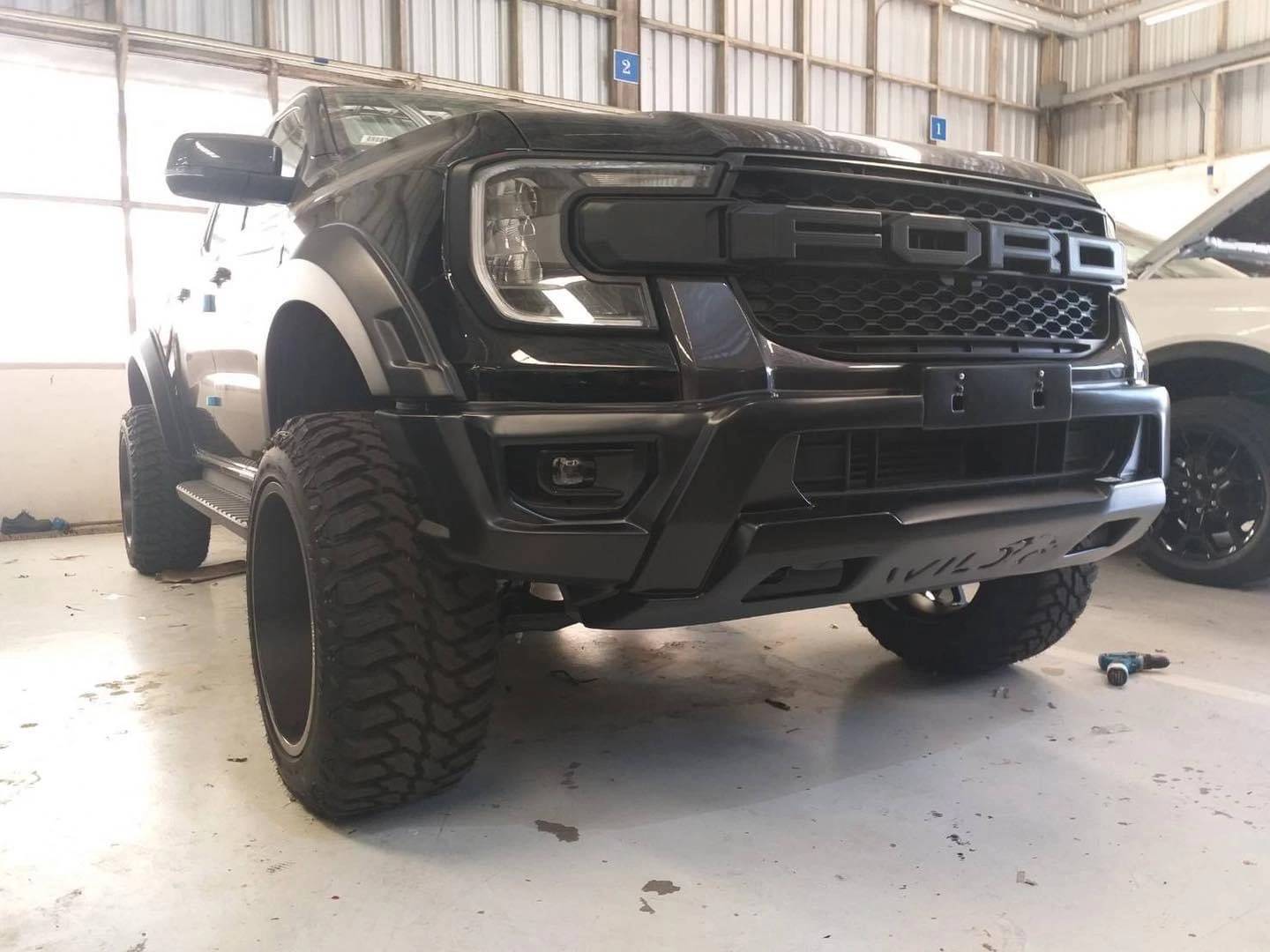 ชุดแต่ง FORD NEXTGEN XLT WILD 2022 V.1 (BLACK) ภาพที่ 1
